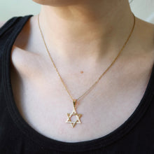 Load image into Gallery viewer, David&#39;s star necklace
