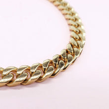 Load image into Gallery viewer, Cuban chain gold necklace
