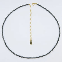 Load image into Gallery viewer, The_Fables petite hematite/spinel choker
