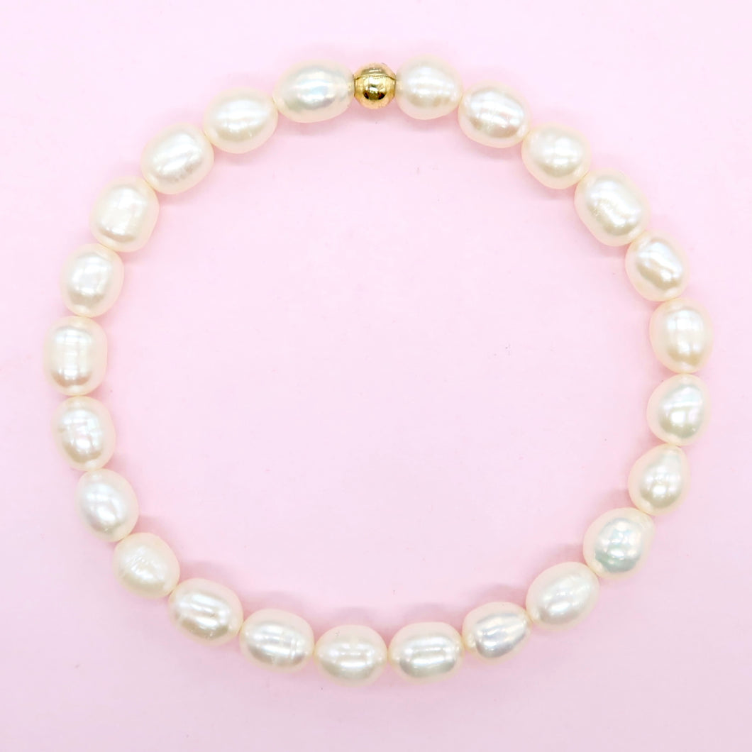 Pearl elastic bracelet