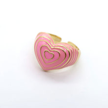 Load image into Gallery viewer, “Heart beating” ring (different colors)
